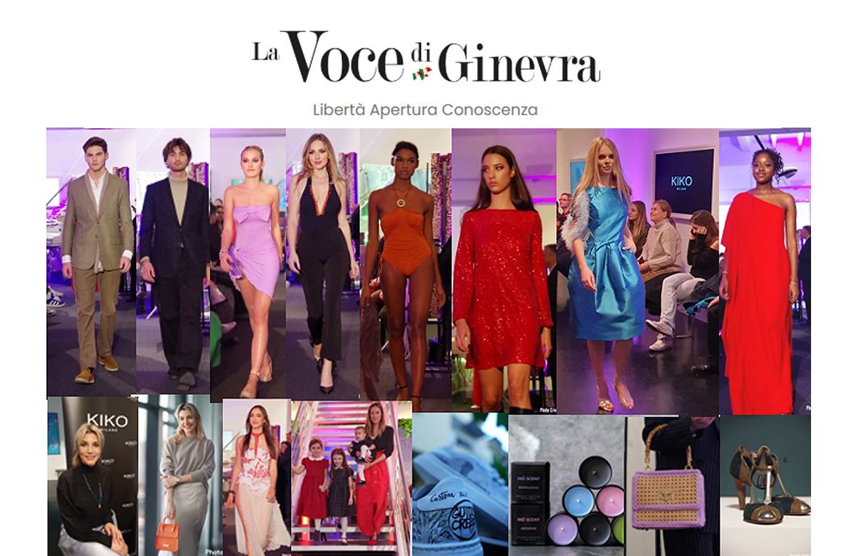 AETALIA IN THE SWISS DAILY "LA VOCE DI GINEVRA" AETALIA - made in italy